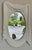 Hollywood Regency Revelation Modern Hollywood Regency Style White Swag Wall Mirror For Sale - Image 3 of 4