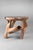 Contemporary Domus Wood Sculptural Side Table by Logniture For Sale - Image 3 of 15