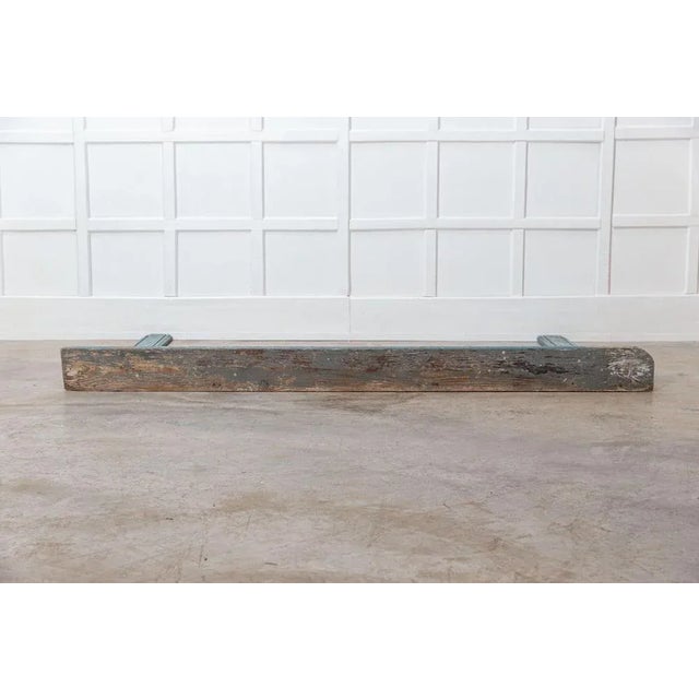 Large 19th Century Swedish Painted Pine Fireplace Surround, 1820s For Sale - Image 9 of 13