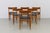 Danish Walnut Dining Room Set by Henry Rosengren Hansen for Brande, 1960, Set of 7 For Sale - Image 11 of 18