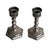 Mid 20th Century Mid Century Gorham English Style Candlestick Holders - A Pair For Sale - Image 5 of 7
