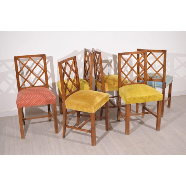 1940s Chairs, Italy, 1940s, Set of 6 For Sale - Image 5 of 18