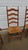 Vintage Rush Ladderback Kitchen Dining Room Chairs For Sale - Image 4 of 10