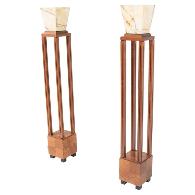 Glass Ingrid Floor Lamps by Michael Graves for Sawaya and Moroni, 1987, Set of 2 For Sale - Image 14 of 14