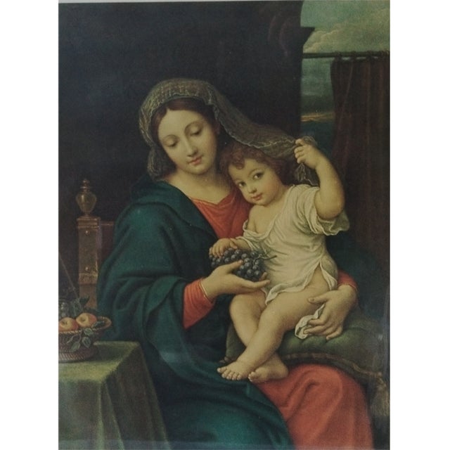 Pierre Mignard, The Virgin of the Grape, 1920s, Pigment Print For Sale