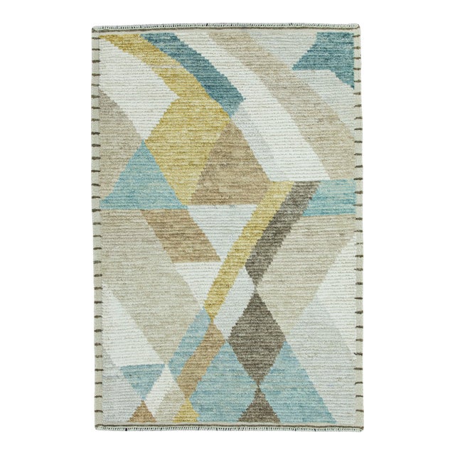 Turkish Tulu Handmade Rug 3'6" x 4'11" #20516 For Sale