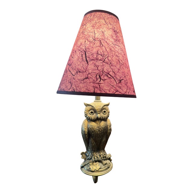 Owl Sconce in Brass by Loevsky & Loevsky, Circa 1960s For Sale