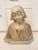 Antique Victorian Alabaster Bust, 1860 For Sale - Image 14 of 14