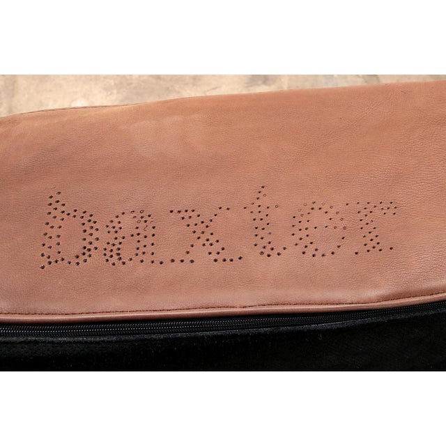 Vintage Budapest Sofa in Cognac Color by Paola Navone for Baxter, 1990s For Sale - Image 9 of 17