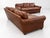 Vintage Cognac Leather 3-Seater Sofas, Pair For Sale - Image 12 of 17