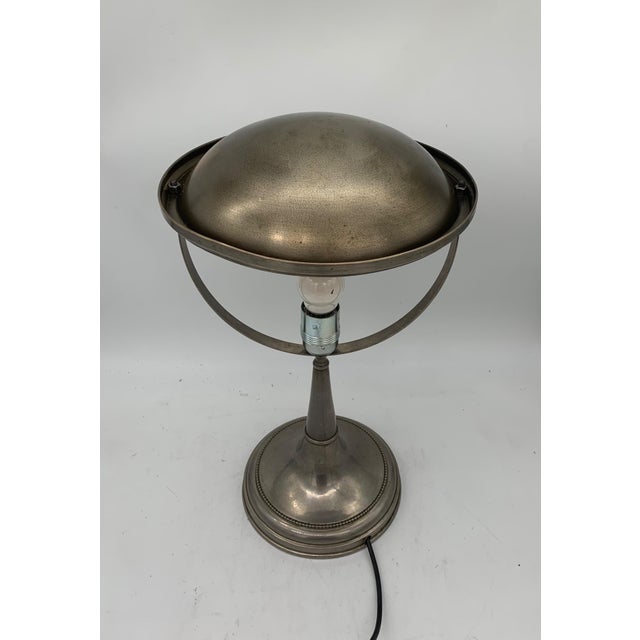 1920s Metal Table Lamp, 1930s For Sale - Image 5 of 7