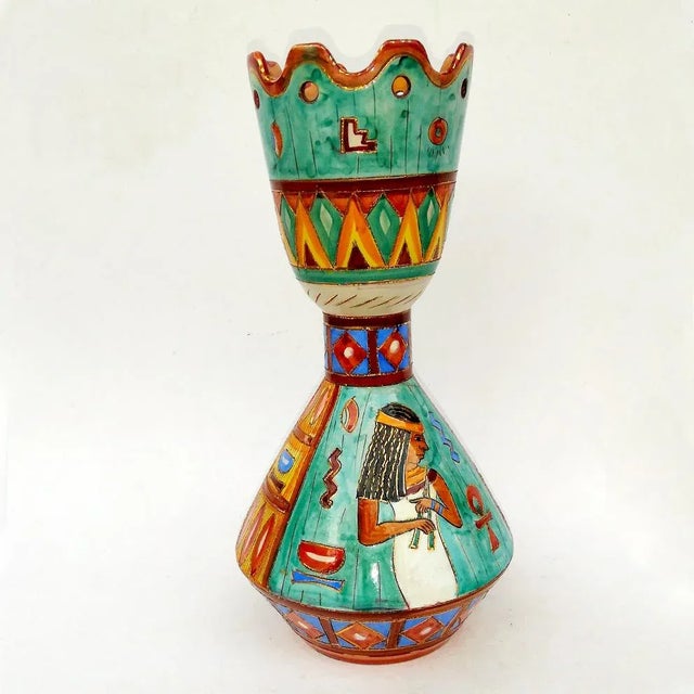 1950s Vase from Volpi Deruta, 1950s For Sale - Image 5 of 10