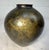 1930s Antique Handmade Hammered Japanese Tooled Bronze Frog Scene Bronze Vase Urn For Sale - Image 5 of 14