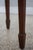 Hekman Flame Mahogany Federal Console Hall Table For Sale - Image 13 of 18
