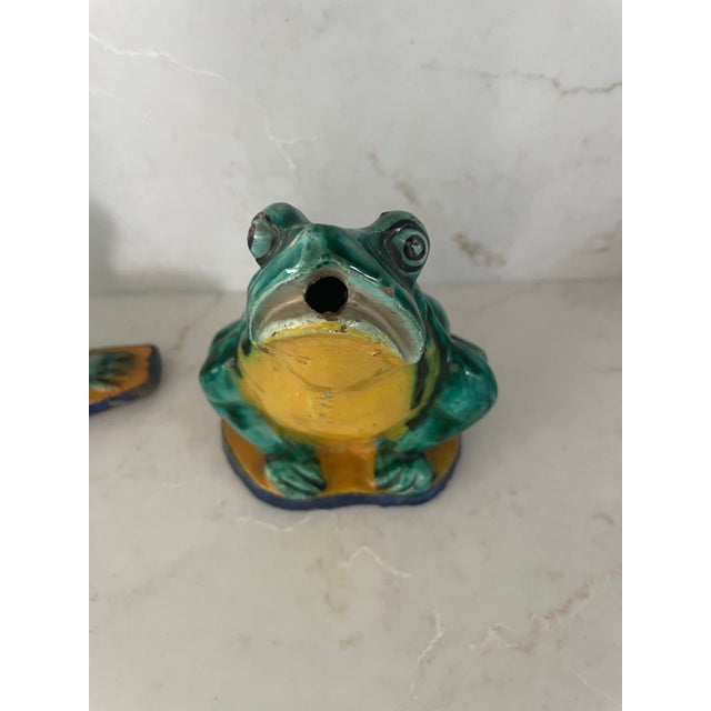 Set of Faience Frogs For Sale In New York - Image 6 of 10