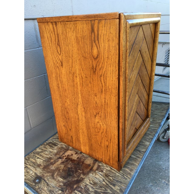 Vintage Lane Style Nightstand From Dixie For Sale - Image 10 of 13