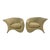 Pair of 1990s Vladimir Kagan Sculptural Hurricane Lounge/Club Chairs For Sale