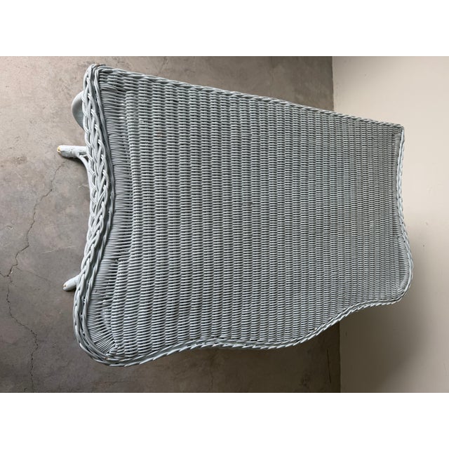 Vintage Palm Beach Woven Wicker Chest of Drawers For Sale - Image 9 of 12