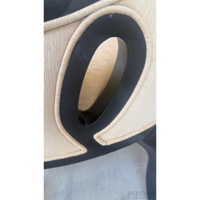 Set of Six Ebonized Dining Armchairs, Attributed to Ralph Lauren Collection for Henredon For Sale - Image 11 of 14