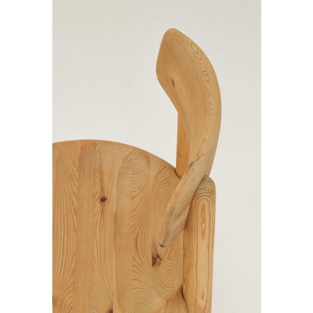 Vintage Dining Chairs in Pine by Rainer Daumiller, 1970s, Set of 6 For Sale - Image 13 of 15