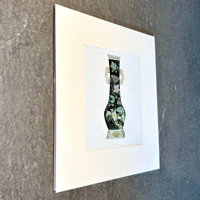 Ceramic Vintage Boho Chinese Ceramic Print For Sale - Image 7 of 7