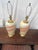 1980s Postmodern Ceramic Pastel Drip Glaze Table Lamps - A Pair For Sale In Palm Springs - Image 6 of 12