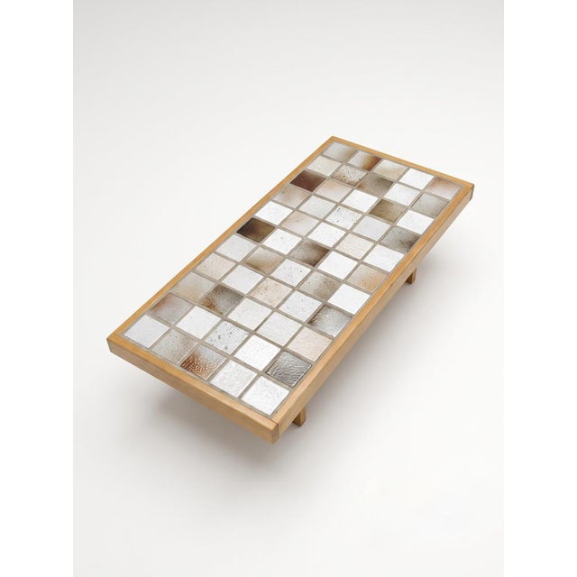 Ceramic Coffee Table from Maison Regain, 1960 For Sale - Image 4 of 5