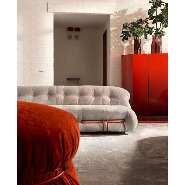 Soriana Two-Seater Sofa by Afra and Tobia Scarpa for Cassina For Sale - Image 15 of 17