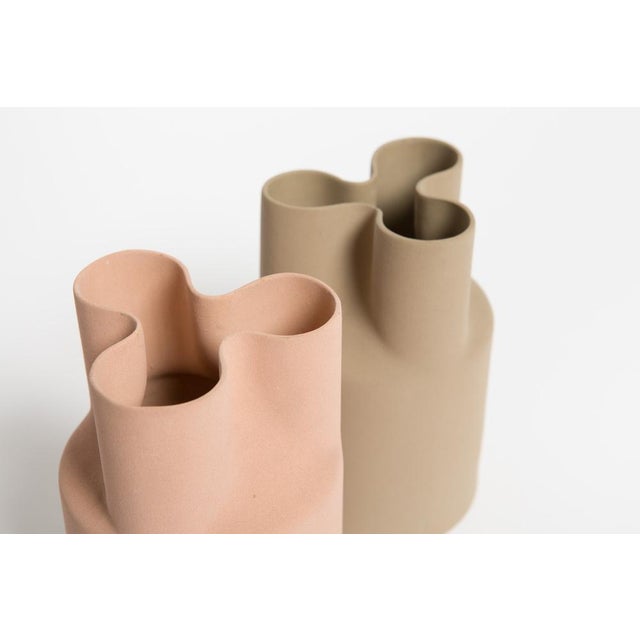 The idea and prototype for the vase date back to 1969, and the implementation in bisque porcelain took place in 1977. The...