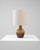 Mid-Century Modern 20th Century German Brown Lava Ceramic Table Lamp For Sale - Image 3 of 18