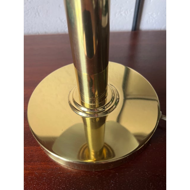 Bauhaus Brass Lamp from WSB, 1970s For Sale - Image 9 of 10