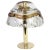 Glass Large Austrian Murano Smoked Glass Table Lamp by Kalmar, 1970s For Sale - Image 7 of 7