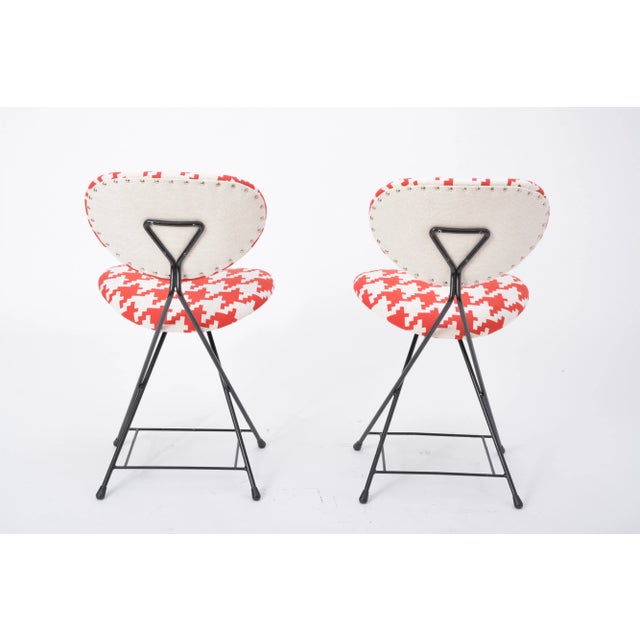 Set of Vintage Dutch Model F & T Dining Chairs by Rob Parry, 1950s For Sale - Image 4 of 9