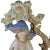 Late 20th Century Tengra Maiden Flower Basket & Tree Porcelain Figurine 15" For Sale - Image 5 of 12