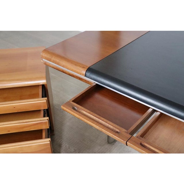 Set of Executive Desk and Credenza by Hans von Klier for Skipper, Italy, 1972 For Sale - Image 13 of 14