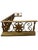 Victorian Mixed Metal Fireplace Fender For Sale - Image 3 of 4