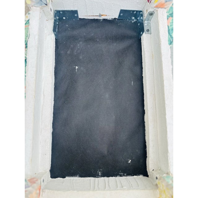 1980s Small Vintage Mosaic Bench For Sale - Image 5 of 10