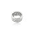 Art Deco Carat&Her Molten Silver Scatter Ring, Wide Cigar Band With Cz Studded Size 7.5 For Sale - Image 3 of 12