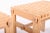 Wood Set of Scandinavian Modern Stools in Solid Pine, 1950s For Sale - Image 7 of 10