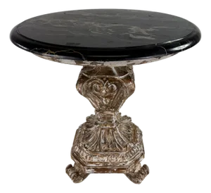 Early 20th Century Hand Carved Marble Topped Venetian Side Table
