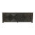 Distressed Black Square Pattern Sideboard For Sale