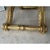 Vintage Giltwood Pliant Stools with Beige-Gold Upholstery, 1990s, Set of 4 For Sale - Image 4 of 8
