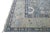Modern Gray Oushak Style Handmade Floral Motif Square Wool Rug For Sale - Image 4 of 10