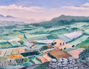 Gardens Beneath Lacoste by Kathleen Varadi, 2016