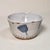 Alabaster Handmade Flared Studio Pottery Bowl With Blue Botanical Brushstroke Pattern & Milky White Glaze For Sale - Image 8 of 13