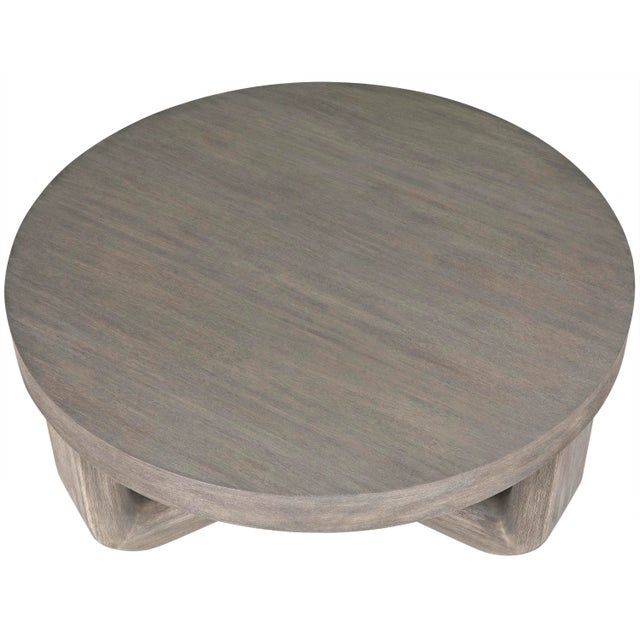 Noir NOIR Joel Coffee Table in Distressed Grey For Sale - Image 4 of 7