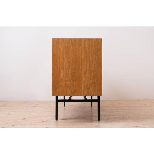 Wood Mid-Century Modern Sideboard by Frantisek Mezulanik for Up Závody, 1960s For Sale - Image 7 of 9