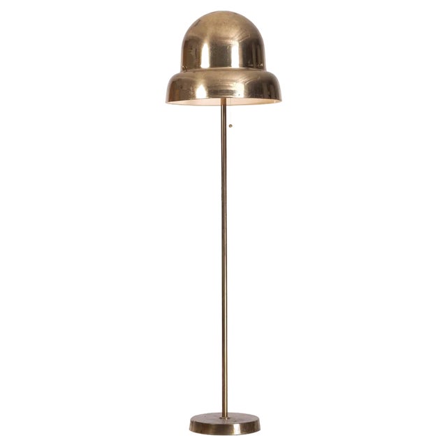 Model G-125 Floor Lamp attributed to Bergboms, Sweden, 1960s For Sale
