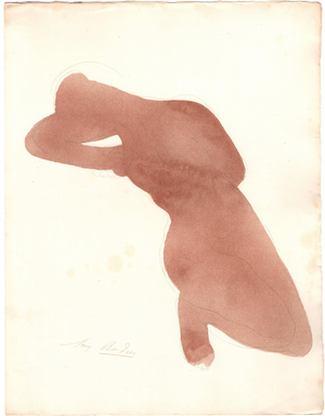 Rodin, and Such Is the Invulnerable Beauty of Her Body, Nude, Original Lithograph, 1902