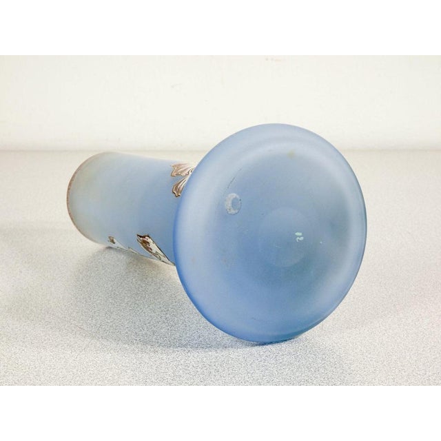 Vase in Glass and Enamel from Montjoye, France, 1920s For Sale - Image 6 of 8